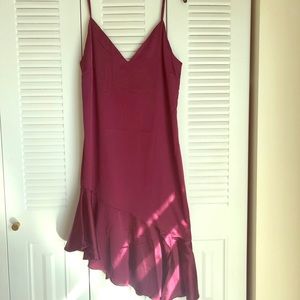 MUST GO! Plum Slip Dress